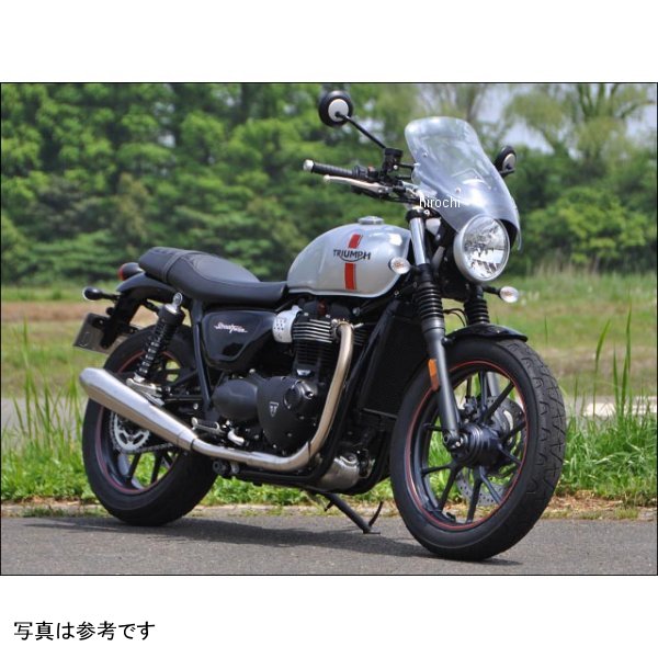 GS62F-M シックデザイン ガイラシールド Mサイズ クリア 16年-20年 トライアンフ Street Twin