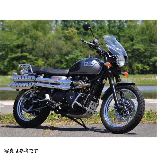 GS82A-B-M シックデザイン ガイラシールド Mサイズ クリア 06年-07年 トライアンフ スクランブラー