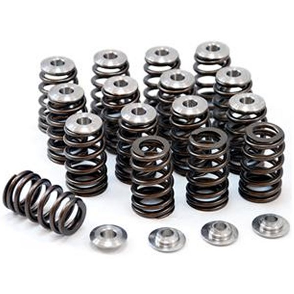 GSC P-D ミツビシ 4B11T Beehive Valve Springs & Ti リテーナーキット (Use w/OE Spring Seats)