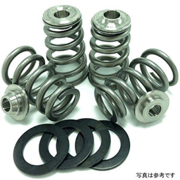 GSC P-D ニッサン VR38DETT High Pressure Conical Valve Spring Kit w/ Titanium Retainer