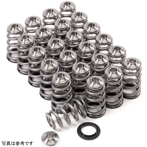 GSC P-D ニッサン VR30DDTT HP Conical Valve Spring Ti Retainer & Seat Kit (9500RPM/40PSI Max)