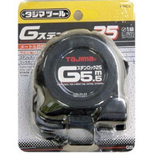 GSL2555BL 308-1729 (株)TJMデザイン タジマ Gステンロック-25 5.5m メートル目盛