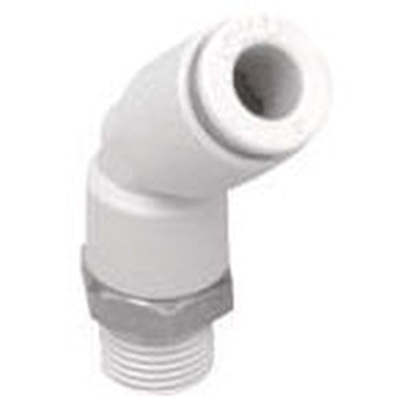 GWL101045 チューブ継手 ニュージョイントエルボタイプ 適合チューブ外径10mm 接続口径R3/8