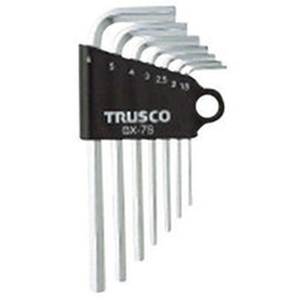 GX7S 125-3361 トラスコ中山(株) TRUSCO 六角棒レンチセット 7本組