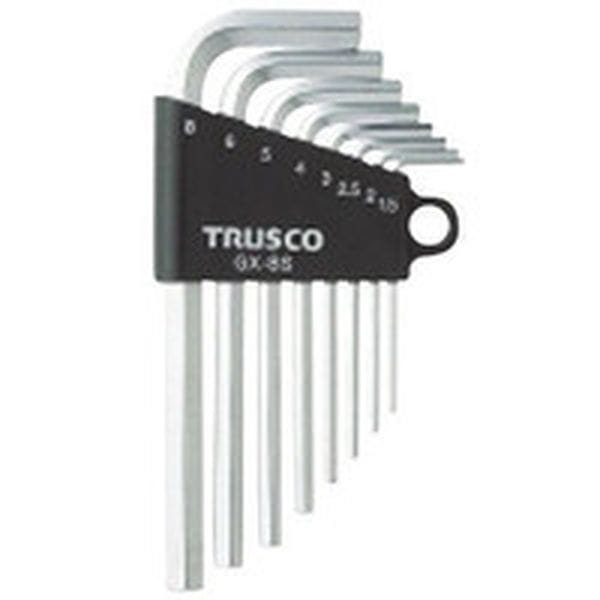 GX8S 125-3379 トラスコ中山(株) TRUSCO 六角棒レンチセット 8本組
