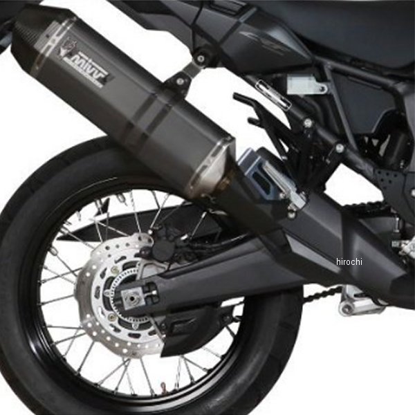 H.059.LRB ミヴ Mivv スリップオンマフラー スピードエッジ ユーロ4対応 16年-18年 CRF1000L ブラックステン