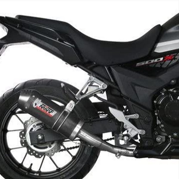 H.067.L3C ミヴ Mivv スリップオンマフラー 17年-21年 CB500X カーボン