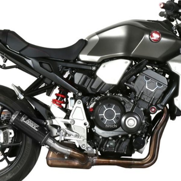 H.068.LM3C ミヴ Mivv スリップオンマフラー 18年-21年 CB1000R ブラックステンレス