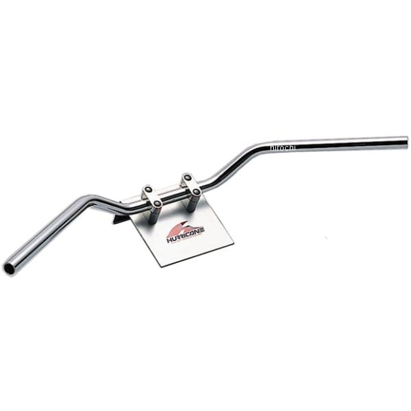 H028-043C ハリケーン トラッカーLOW ハンドルセット 90年-94年 GB250 クラブマン クロームメッキ
