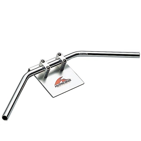 H028-058C ハリケーン フラット3型 ハンドルセット 90年-94年 GB250 クラブマン クロームメッキ