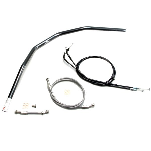 H029-032B ハリケーン スーパートラッカー ハンドルセット 10年-13年 CB1300SF 黒