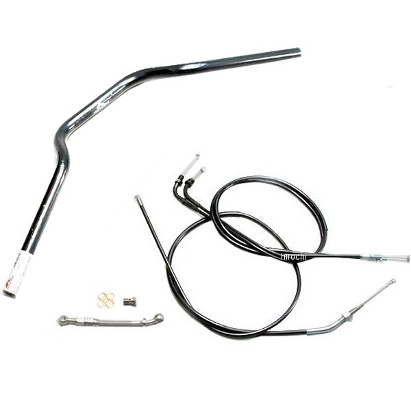 H030-009B ハリケーン ヨーロピアン1型ハンドルセット 08年 CB400SF 黒