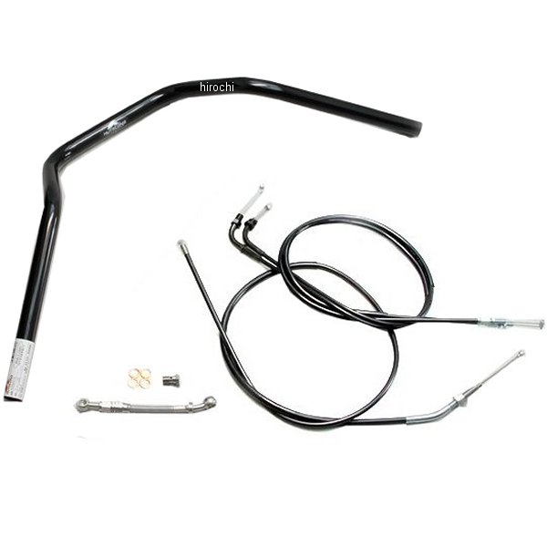 H030-047B ハリケーン ナロー3型ハンドルセット 08年 CB400SF 黒