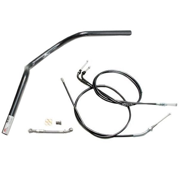 H030-071B ハリケーン ヨーロピアン2型ハンドルセット 08年 CB400SF 黒