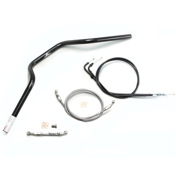 H031-072B ハリケーン ヨーロピアン3型 ハンドルセット BK CB11RS