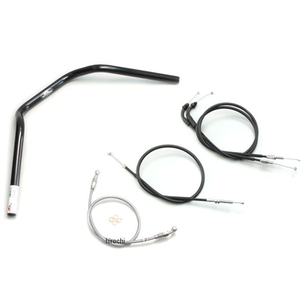 H032-046B ハリケーン ナロー2型 ハンドルセット BK CB250R