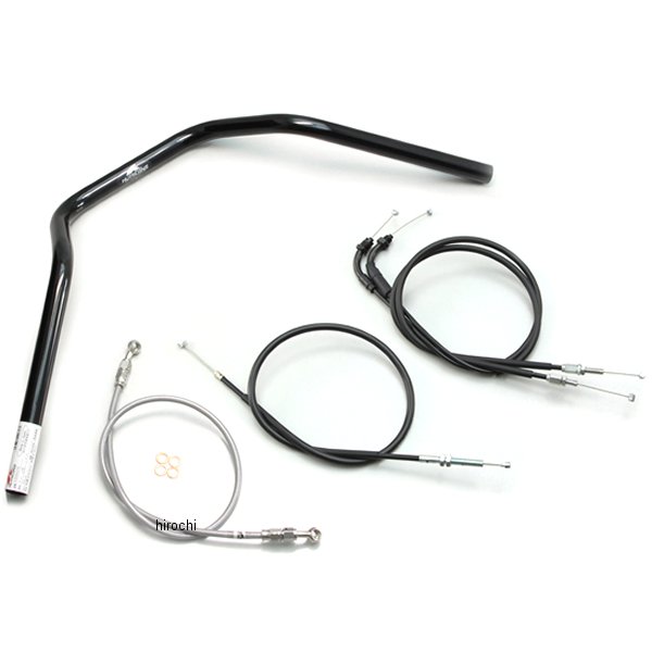 H032-047B ハリケーン ナロー3型 ハンドルセット BK CB250R