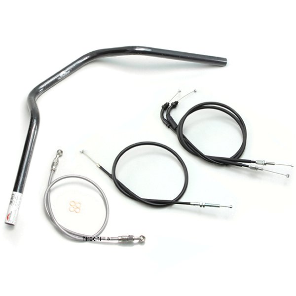 H032-067B ハリケーン POLICE3ハンドルセット BK CB250R