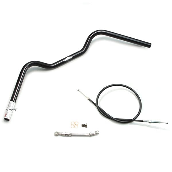 H033-065B ハリケーン Fコンチ1ハンドルセット BK CB125R