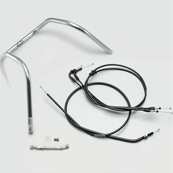 H034-088C ハリケーン 360シックスベンド ハンドルセット モンキー125 クローム