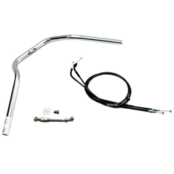 H035-067C ハリケーン POLICE 3型 ハンドルセット 14年-19年 CB1300SB ABS クロームメッキ