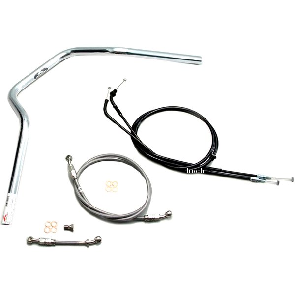 H035-068C ハリケーン POLICE 4型 ハンドルセット 14年-19年 CB1300SB ABS クロームメッキ