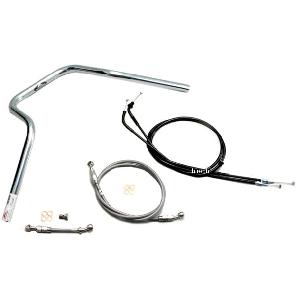 H035-069C ハリケーン POLICE 5型 ハンドルセット 14年-19年 CB1300SB ABS クロームメッキ