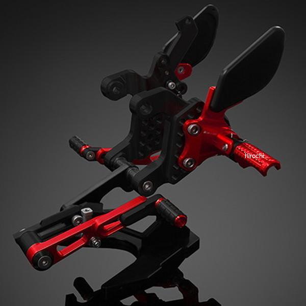 H0865-RED バイカーズ BIKERS バックステップ レッド 19年-24年 ホンダ 400X