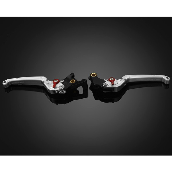 H0995-SLV バイカーズ BIKERS レバーセット 可倒式 フラットタイプ シルバー 22年 ホンダ 400X