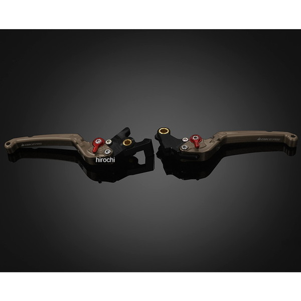 H0995-TIN バイカーズ BIKERS レバーセット 可倒式 フラットタイプ チタン 22年 ホンダ 400X