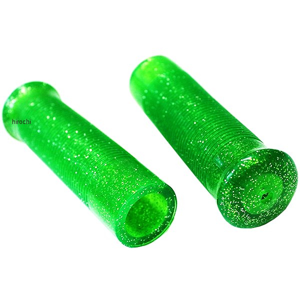 H17-65J9GN マッドマックス MAD MAX ジャックハマーグリップ 7/8インチ 22.2mm ハンドル用 緑 ラメ入り