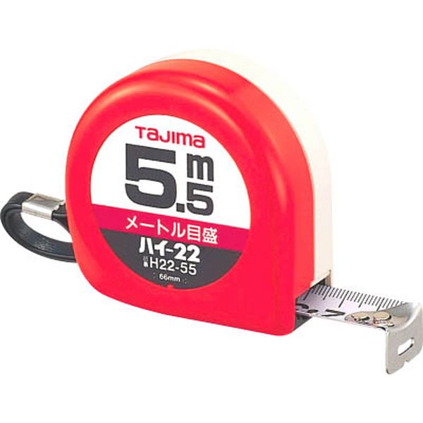 H2255BL 291-9583 (株)TJMデザイン タジマ ハイ-22 5.5m メートル目盛 ブリスター