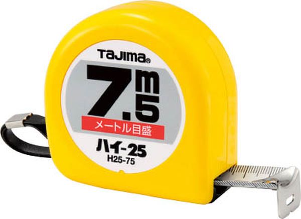 H2575BL 781-4241 (株)TJMデザイン タジマ ハイ-25 7.5m メートル目盛 ブリスター