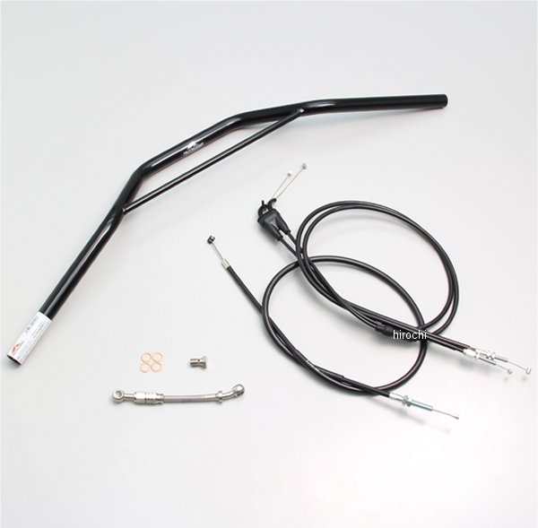 H309-034B ハリケーン トラッカースペシャル ブリッジ付 ハンドルセット XSR125 ABS 黒