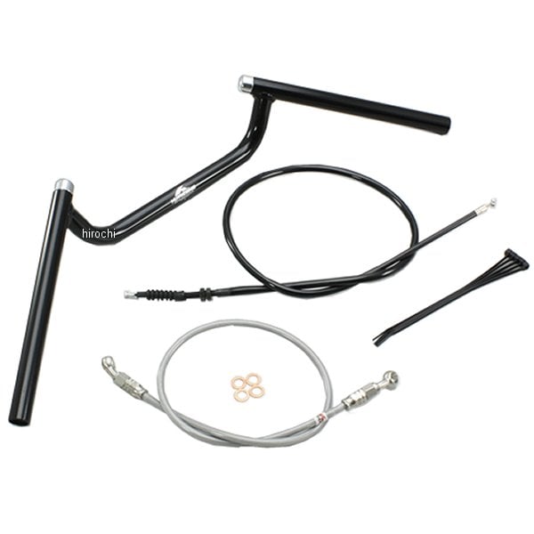 H714-020B ハリケーン コンドル ハンドルセット Z250 黒