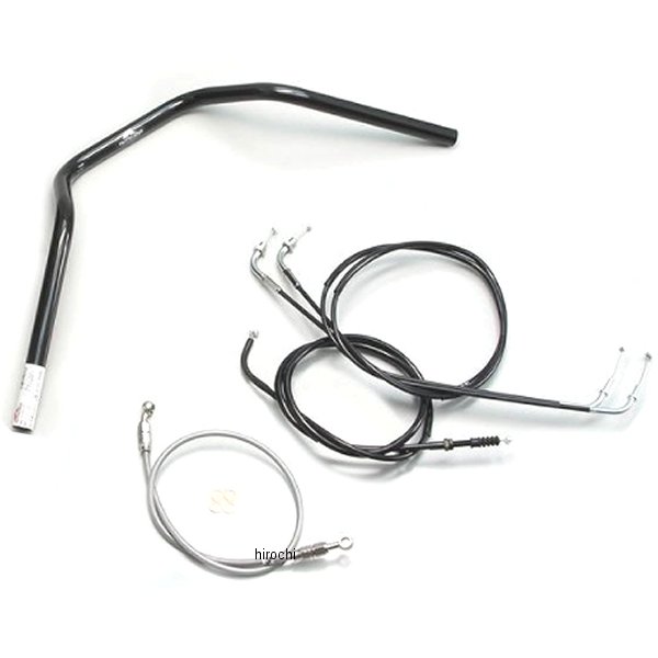 H716-047B ハリケーン ナロー3型 ハンドルセット BK エストレアRS