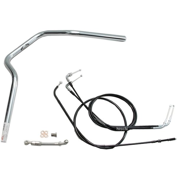 H717-068C ハリケーン POLICE 4型 ハンドルセット 20年-21年 W800 EJ800B クロームメッキ