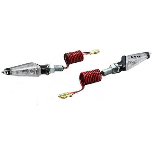 HA5223BC ハリケーン LED ダガー ウインカー ブラックボディ クリア 汎用