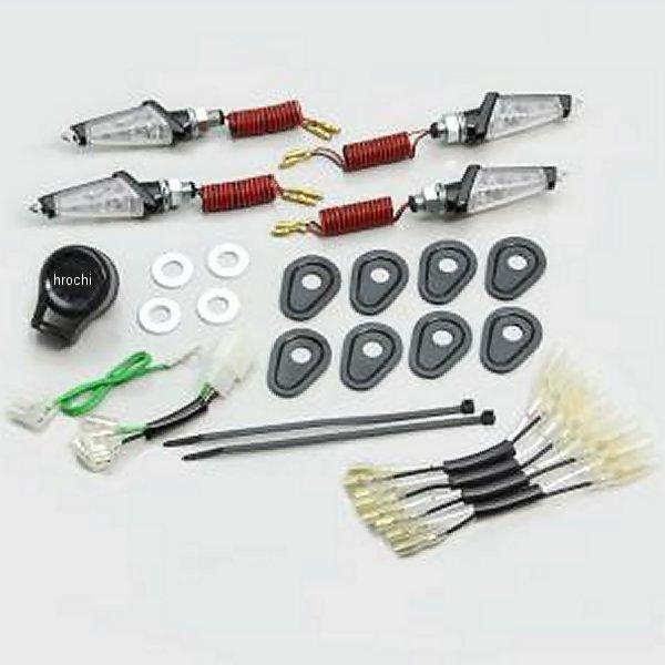 HA5227BC ハリケーン LED ダガー ウインカーキット MT-09 黒 クリアレンズ