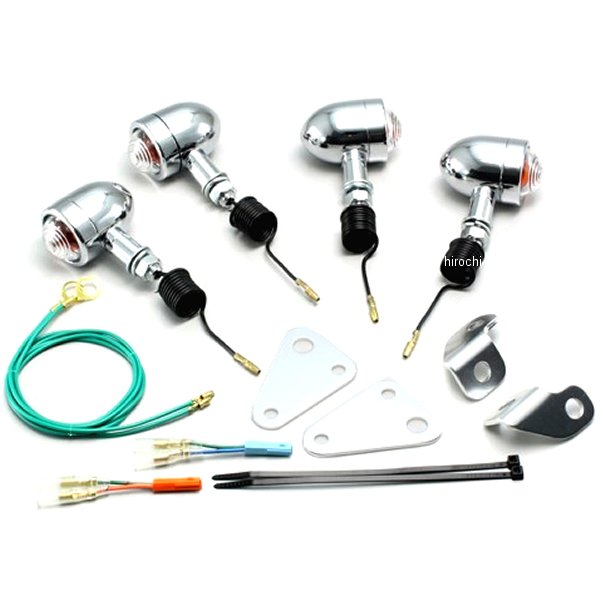 HA5315C-01 ハリケーン ミニブレットウインカーキット 08年-16年 CB223S クリアレンズ 4個入り