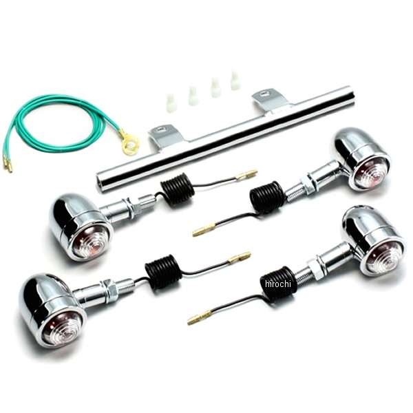 HA5415C-01 ハリケーン ミニブレットウインカーキット 95年-07年 マグナ50 クリアレンズ 4個入り