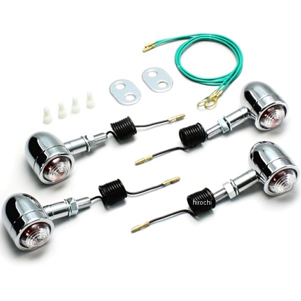 HA5425C-01 ハリケーン ミニブレットウインカーキット 95年-07年 マグナ50 クリアレンズ 4個入り