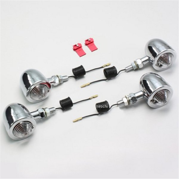 HA5513C-01 ハリケーン ブレットウインカーキット 86年-99年 ジャズ クリアレンズ 4個入り