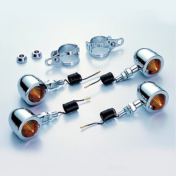 HA5520C-01 ハリケーン ブレットウインカーキット (クリアレンズ) ・ドラックスター400