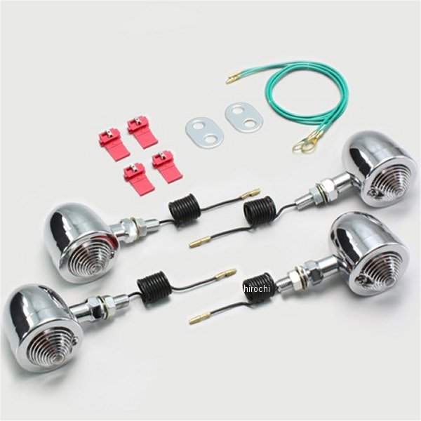 HA5524C-01 ハリケーン ブレットウインカーキット 86年-99年 ジャズ クリアレンズ 4個入り