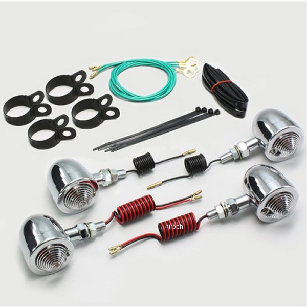 HA5527C-01 ハリケーン ブレットウインカーキット 89年-01年 スティード クリアレンズ 4個入り