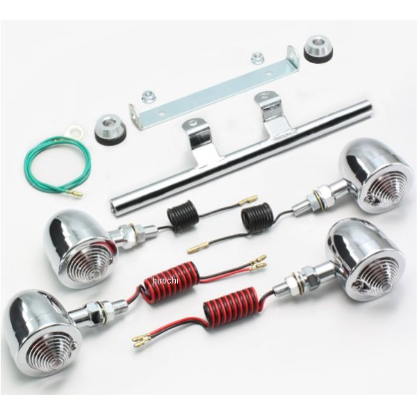 HA5529C-01 ハリケーン ブレットウインカーキット 99年 シャドウ400スペシャル クリアレンズ 4個入り