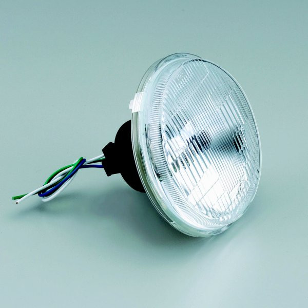 HA5544L ハリケーン ヘッドライト 交換レンズ ベーツバイザータイプ/ハイパワースリット用 5.5インチ 汎用