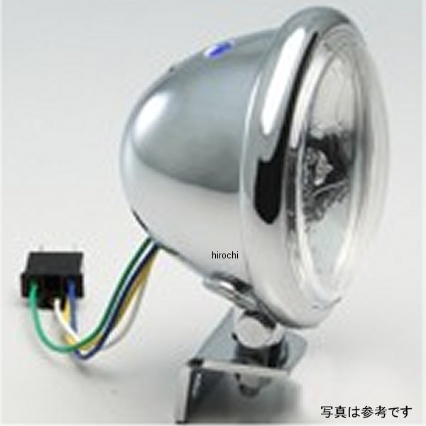 HA5604CR ハリケーン 4.5マルチリフレクターヘッドライトキット 87年-96年 ビラーゴ400、ビラーゴ250 クリア