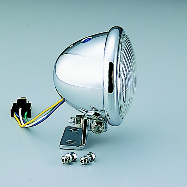 HA5610CR ハリケーン ロード系 ヘッドライトキット 4.5ベーツタイプヘッドライト ・グラストラッカー/ビッグボーイ /